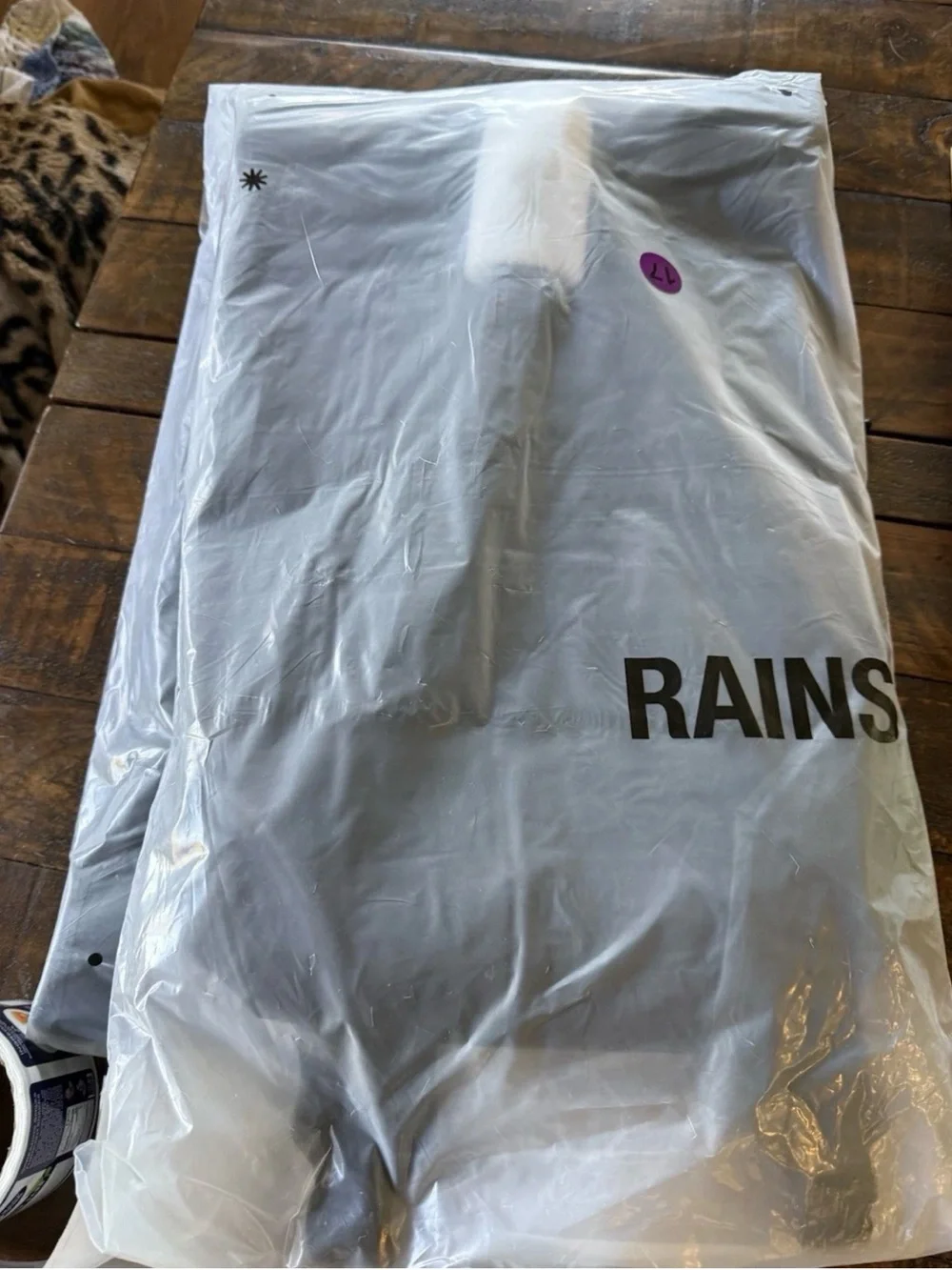 Rains Black Roll-Top Rucksack Backpack NWT